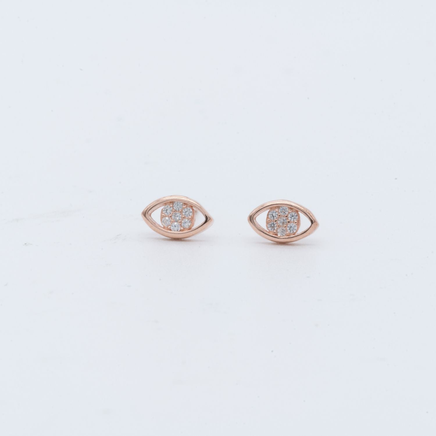 Tiny Teardrop Stud Earrings
